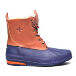 Mudguard Boot // Navy + Brown (US: 7)