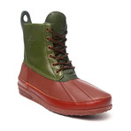 Mudguard Boot // Green + Brown (US: 10)