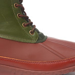 Mudguard Boot // Green + Brown (US: 13)