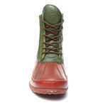 Mudguard Boot // Green + Brown (US: 11)