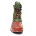 Mudguard Boot // Green + Brown (US: 10)