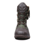 Psyberia // Jack Frost Boot // Brown + Green (US: 7)