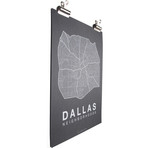 Dallas (White on Navy)