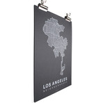 Los Angeles (White on Navy)