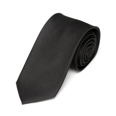 The Jason Silk Tie // Black