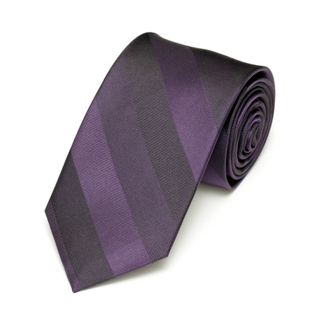 The Elliot Silk Tie // Purple