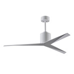 Eliza // Three Bladed Paddle Fan (Brushed Nickel)