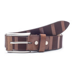 Rocco Leather Belt // Nut (Size: 30" Waist)