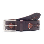 Cristobal Leather Belt // Tan (34" Waist)