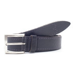 Ricardo Leather Belt // Black (36" Waist)