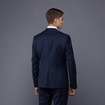 Just Cavalli Suit // Indigo Pinstripe (Euro: 48)