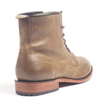 David Lace-Up Boot // Military (US: 7.5)