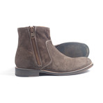 Portland Suede Zip Boot // Grey (US: 8.5)