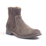 Portland Suede Zip Boot // Grey (US: 8.5)