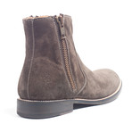 Portland Suede Zip Boot // Grey (US: 8.5)