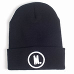M. Circle Beanie // Black