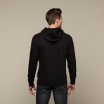 MASSIV. Box Logo Hoodie // Black (M)