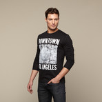 DTLA Streets Long Sleeve T // Black (M)