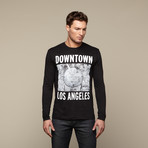DTLA Streets Long Sleeve T // Black (M)