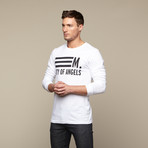 M. City of Angeles Long Sleeve T // White (S)