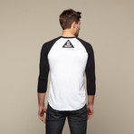 M. City of Angeles Baseball T // White (S)