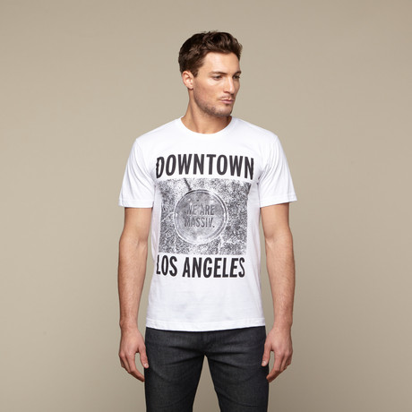 DTLA Streets Short Sleeve T // White (S)