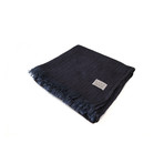 Wool Muffler (Navy)