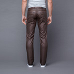 Slim Fit 1504 Jeans // Brown (30WX30L)