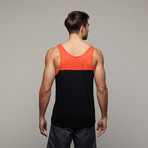 Cortina Tank // Red + Black (XS)