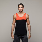 Cortina Tank // Red + Black (XS)