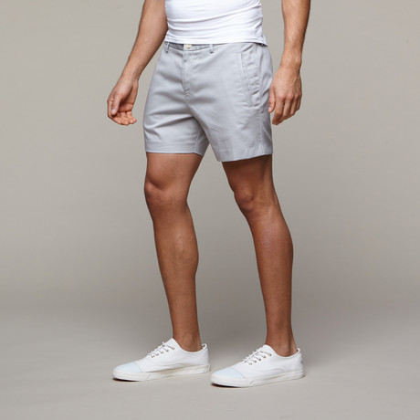 Twill Holler Short // Cloud Grey (28)
