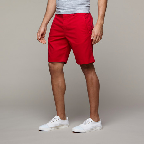 Madrid Bermuda Short // Red (28)
