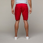 Madrid Bermuda Short // Red (28)