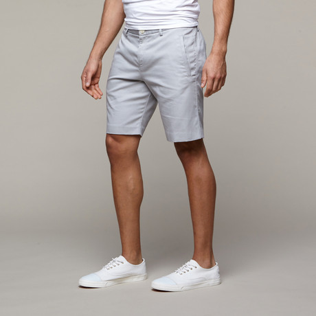 Madrid Bermuda Short // Cloud Grey (28)