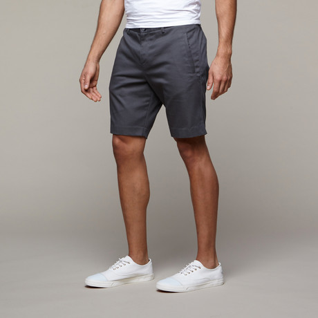 Madrid Bermuda Short // Dark Shadow Grey (28)