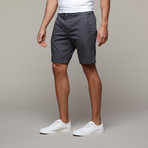 Madrid Bermuda Short // Dark Shadow Grey (28)