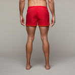 Angeleno Swim Trunk // Red Taslan (28)