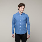 Lyle One Pocket Button Up // Blue (XL)