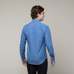 Lyle One Pocket Button Up // Blue (XL)