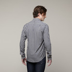 Lyle One Pocket Button Up // Navy Check (L)