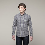 Lyle One Pocket Button Up // Navy Check (L)