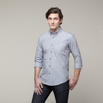 School Boy Button Down // Grey (M)