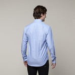 School Boy Button Down // Blue (L)