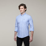 School Boy Button Down // Blue (L)
