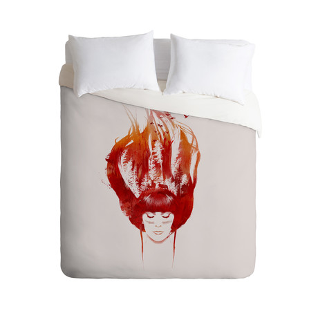 Burning Forest Lightweight Duvet (Twin)