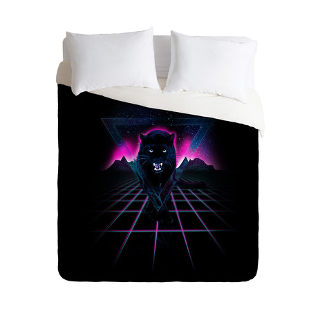 Jaguar Poster Lightweight Duvet (Twin)