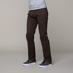 5 Pocket Chino // Brown (32WX32L)