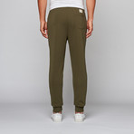 Jersey Joggers // Olive (XL)