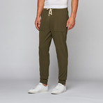 Jersey Joggers // Olive (XL)