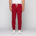 Jersey Joggers // Cardinal (2XL)